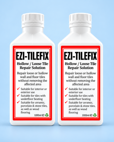 Pack of two Ezi-TileFix 1 litre refill bottles